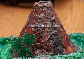 Как сделать вулкан